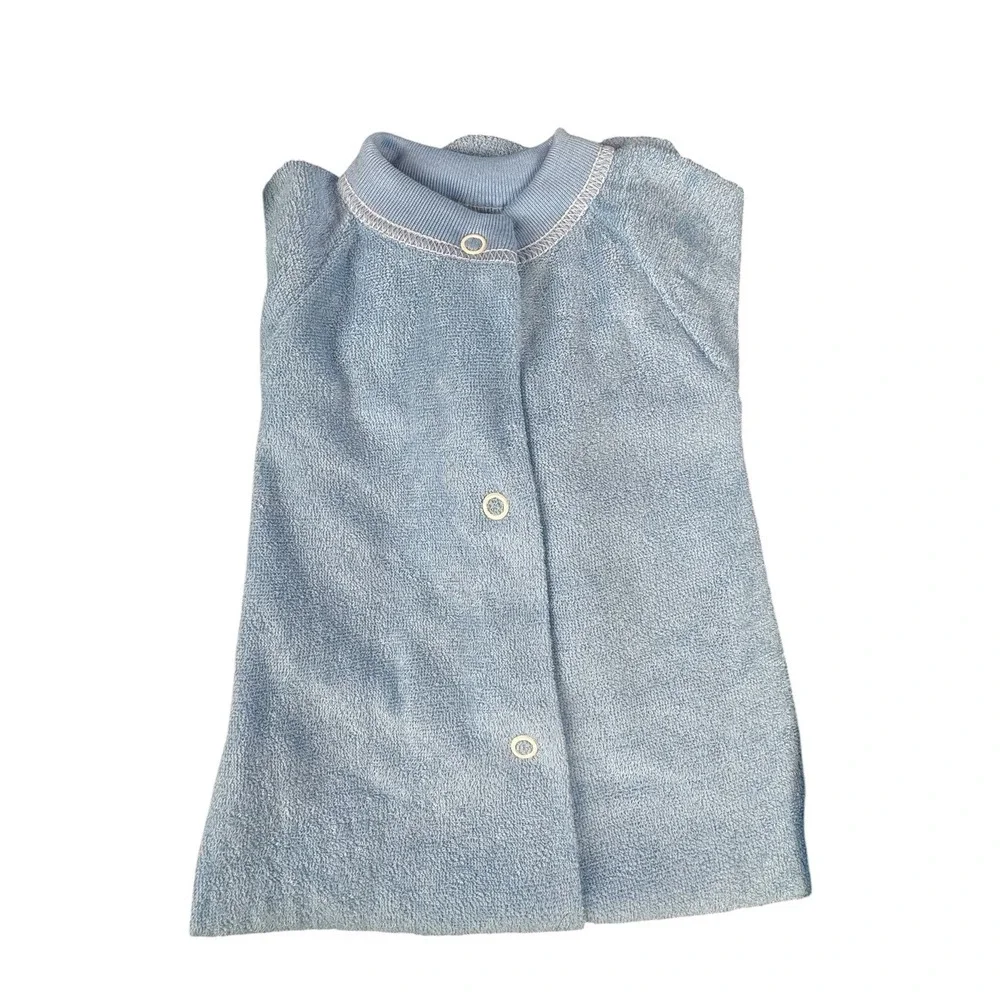 Vintage Baby Sleeper Pajamas Terry Cloth Retro Nursery‎ Decor Boy Bundle Romper